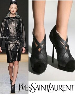 AUTHENTIC YSL RUNWAY HEELS